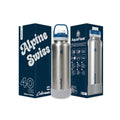 AquaFlask Colorwave 40oz Tumbler – Double Wall Stainless Steel, Keeps Drinks Hot & Cold, Leak-Proof