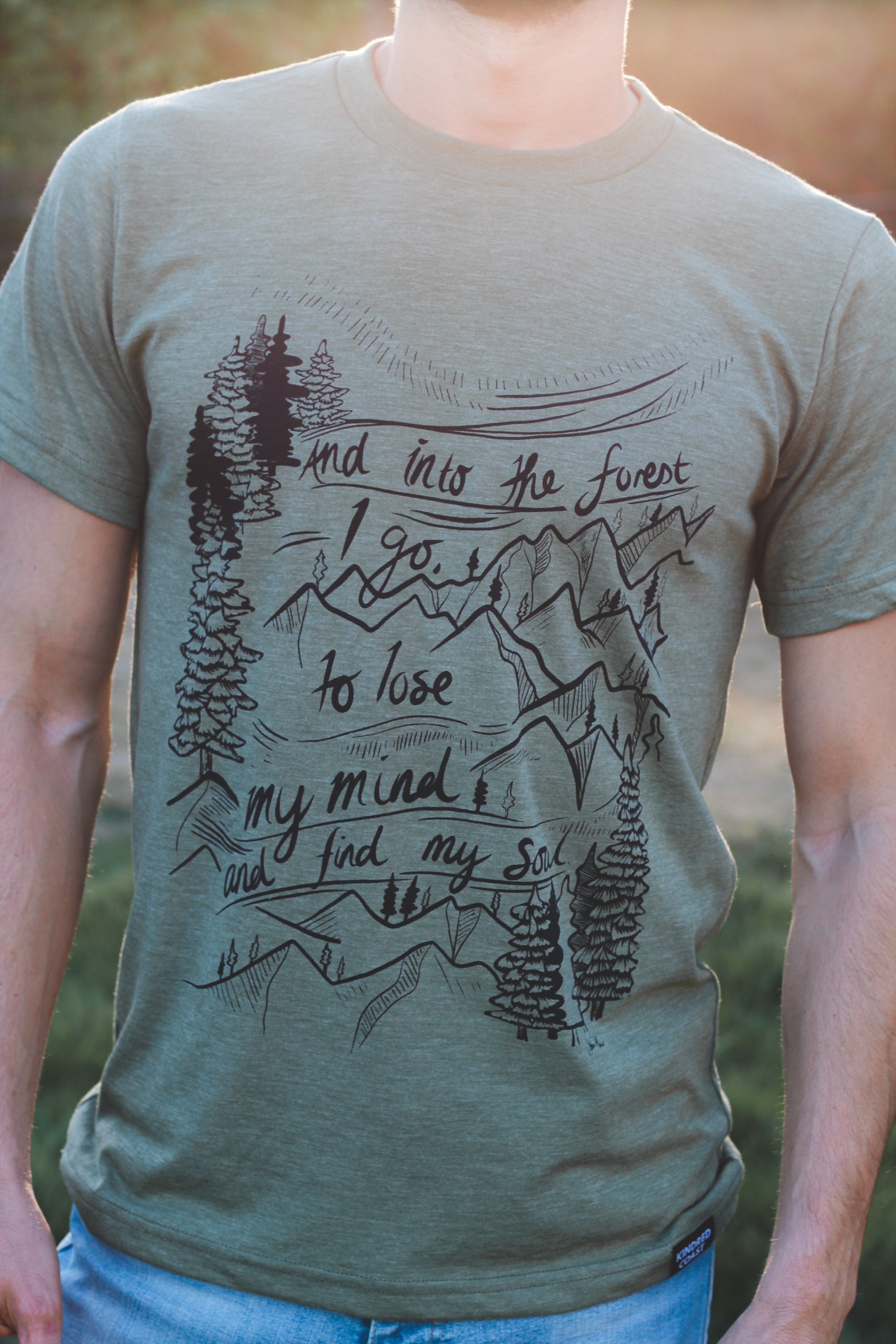 INTO THE FOREST - Unisex Eco Tee