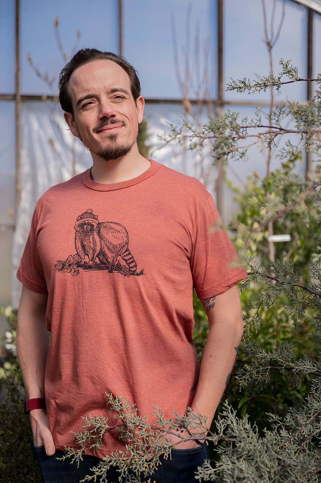 RACCOON - Unisex Eco Tee