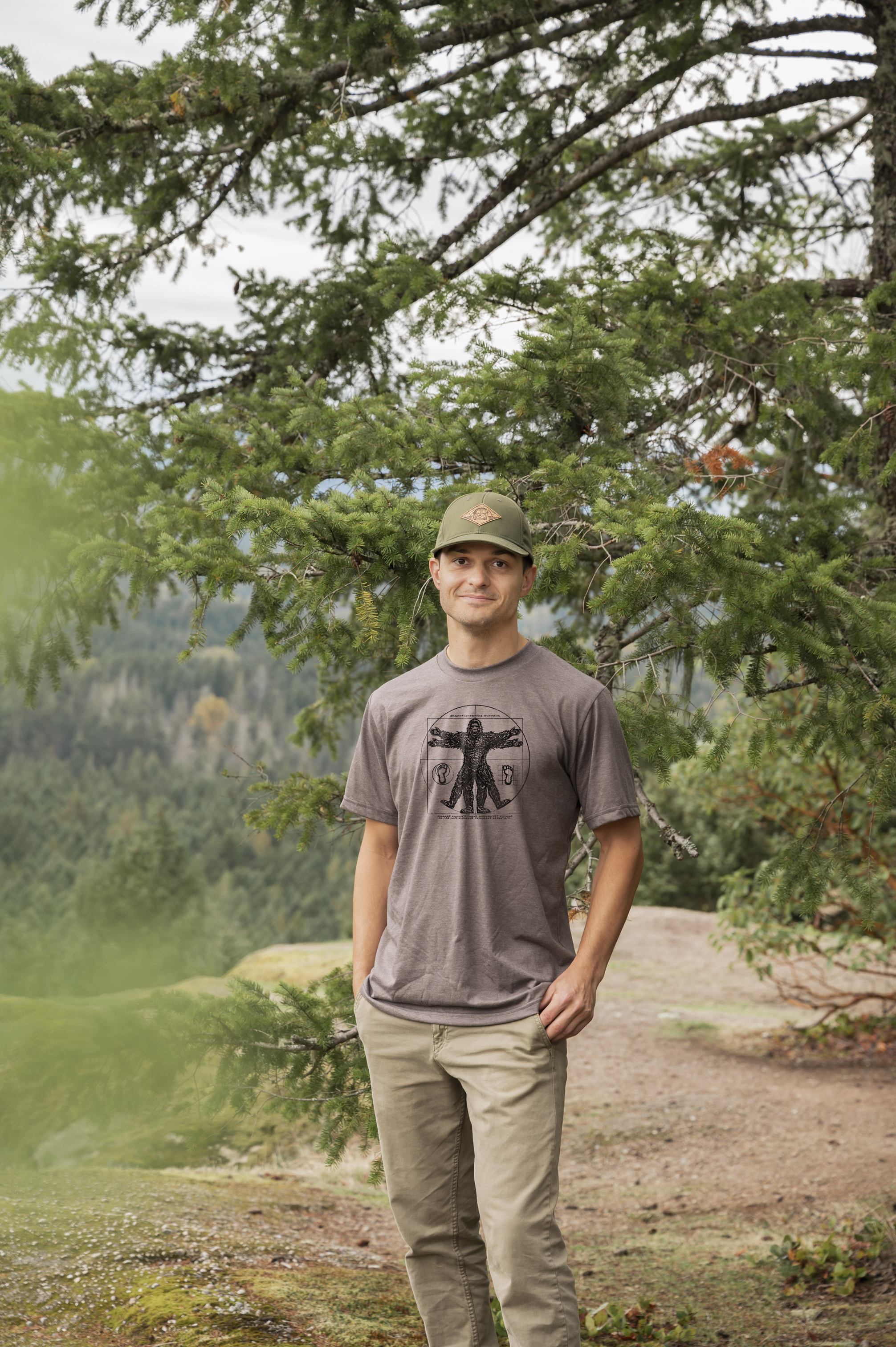 VITRUVIAN SASQUATCH - Unisex Eco Tee