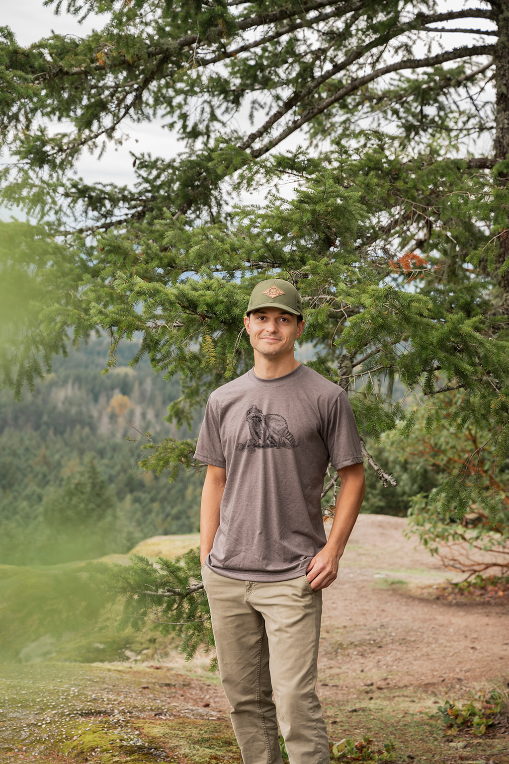 RACCOON - Unisex Eco Tee