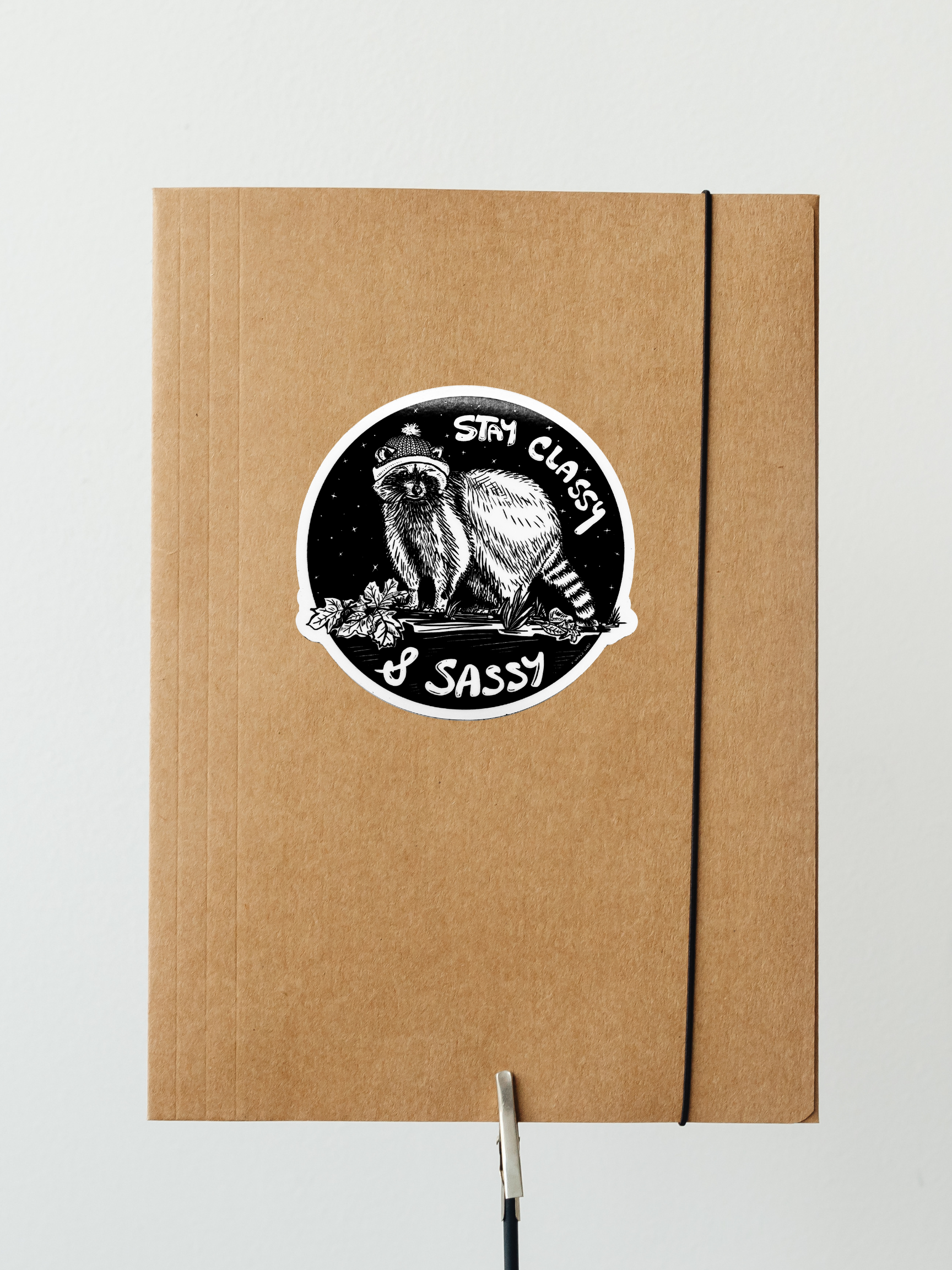 RACCOON Eco Vinyl Stickers