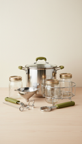 Stainless Steel Canning Set With Wide-Mouth Tools