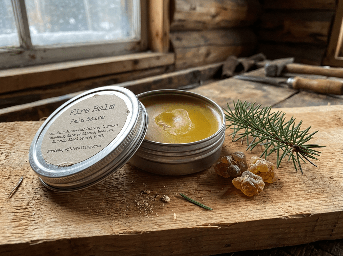 Fire & Balsam: Nature’s Warming & Cooling Balms